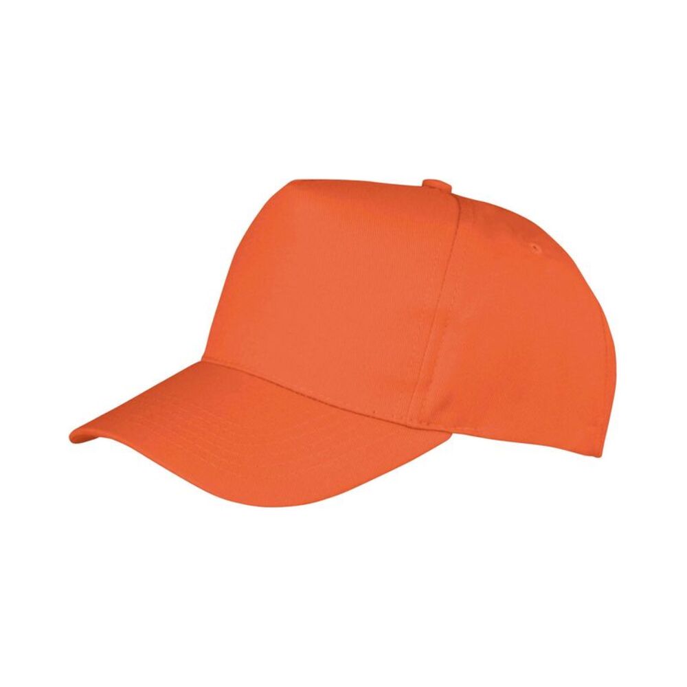 Result Unisex Adult Core Recycled Baseball Cap / Orange